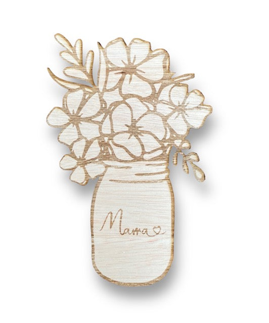 Bloemenpot hout