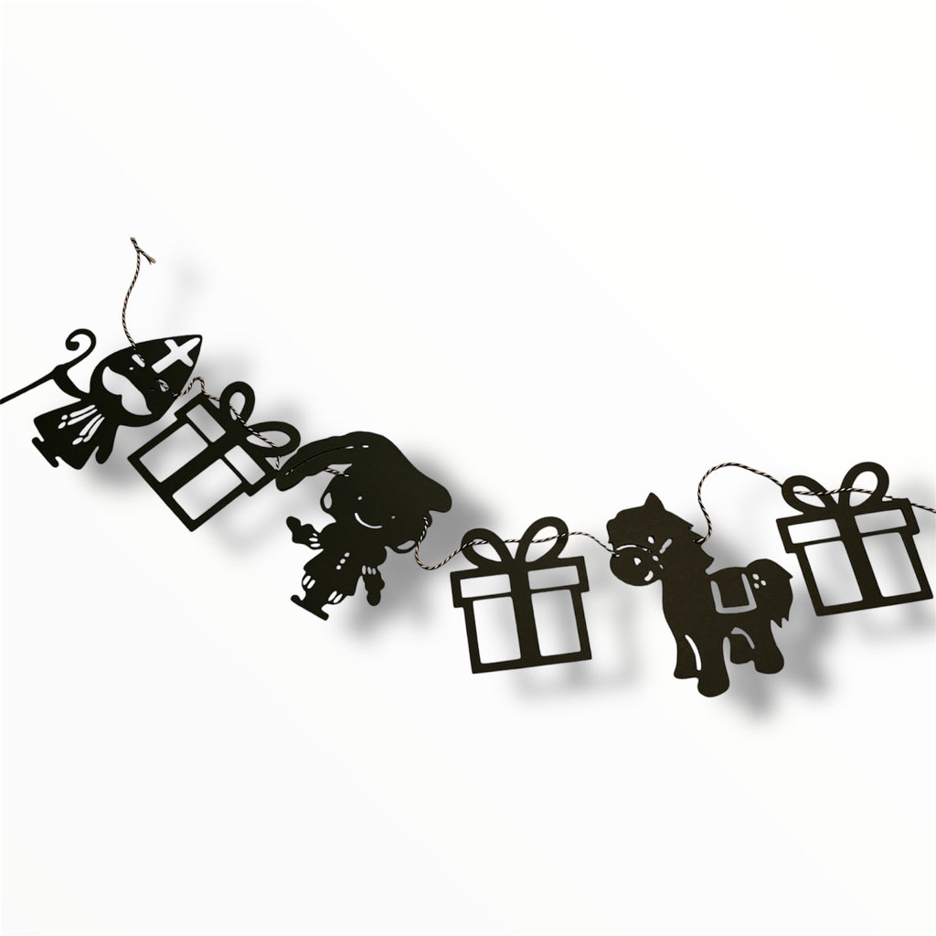 Slinger sint, piet en paard