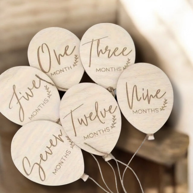 Mijlpaalbordje ballon