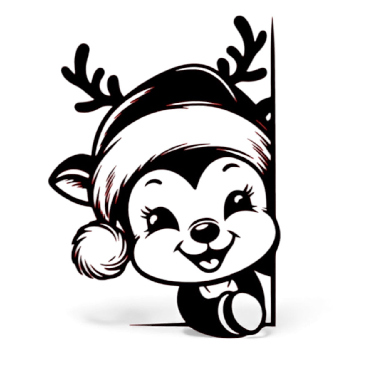 Raamsticker gluurrendier